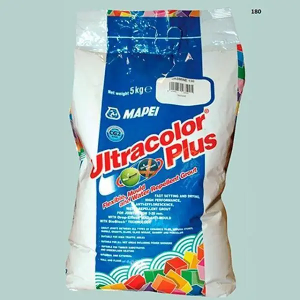 Цементная затирка Mapei Ultracolor Plus №180 Мята 2 кг.