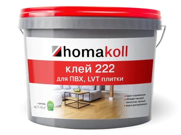 Клей Хомакол 222 для LVT плитки 12кг